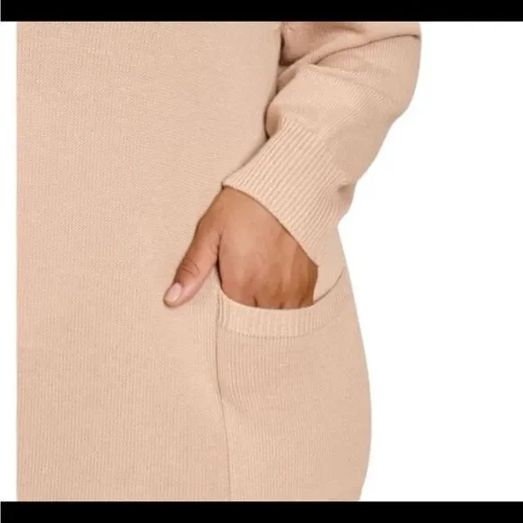 BNWT Cashmere/Cotton 11 Honore Oatmeal Nola Sweater Dress 3X. Retails $288 - Picture 6 of 11